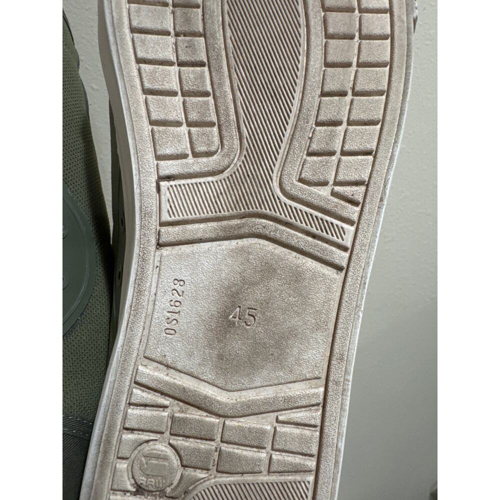 G-Star RAW Scuba II low Sneakers green size 12 mens - Picture 7 of 9